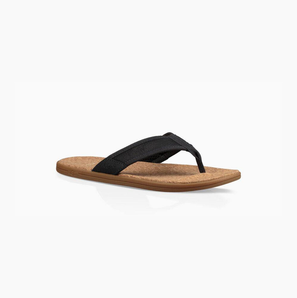 UGG Seaside Navy Flip Flops for Men (XVJE49837)